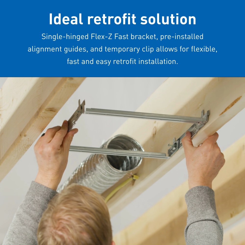 Panasonic WhisperFit Retrofit Ceiling Mount Bathroom Exhaust Fan 50-80-110 CFM - FV-0511VF1
