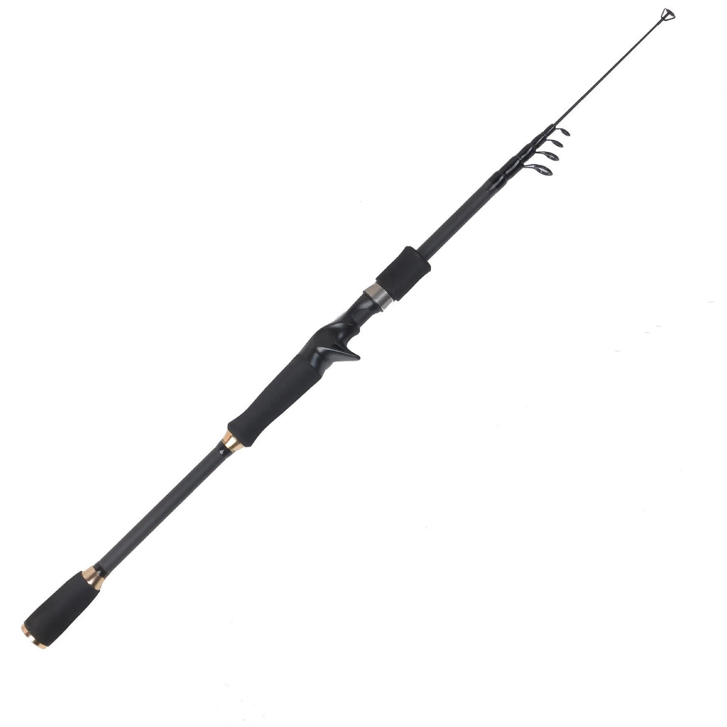 Telescopic Carbon Fishing Rod, 1.8m, 2.1m, 2.4m, 2.7m, 3.0m, 3.3m, 3.6m, Gun-Handle Or Straight-Handle