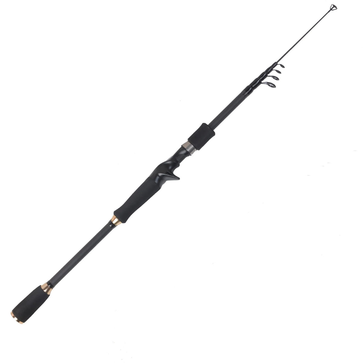 Telescopic Carbon Fishing Rod, 1.8m, 2.1m, 2.4m, 2.7m, 3.0m, 3.3m, 3.6m, Gun-Handle Or Straight-Handle