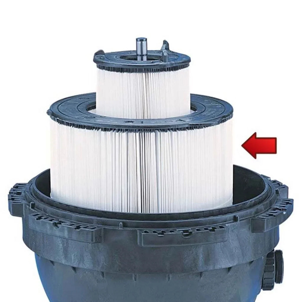 Sta-Rite Swimming Pool Cartridge Filter Set, 259 Sq Ft And 191 Sq Ft - S8M150, 25022-0203S + 25021-0202S