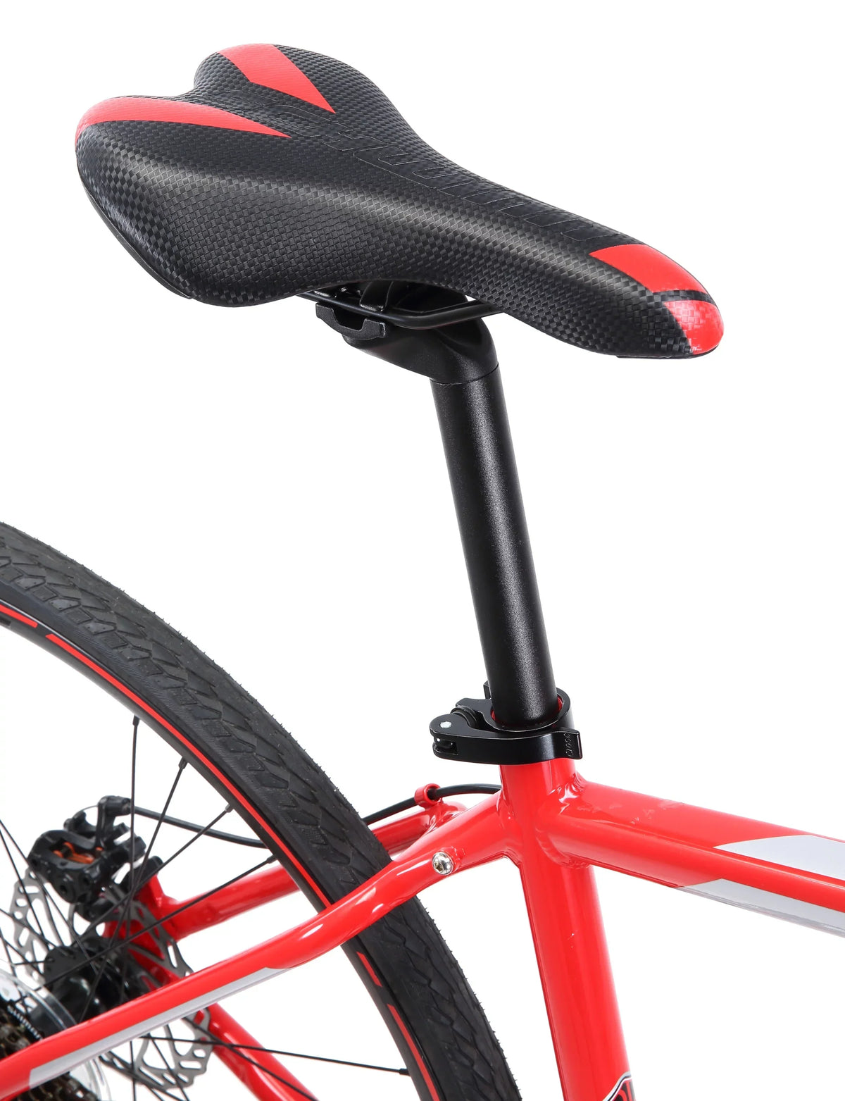 Schwinn Kempo Hybrid Bike, 700c Wheels, 21 Speeds, Men's Frame, Red