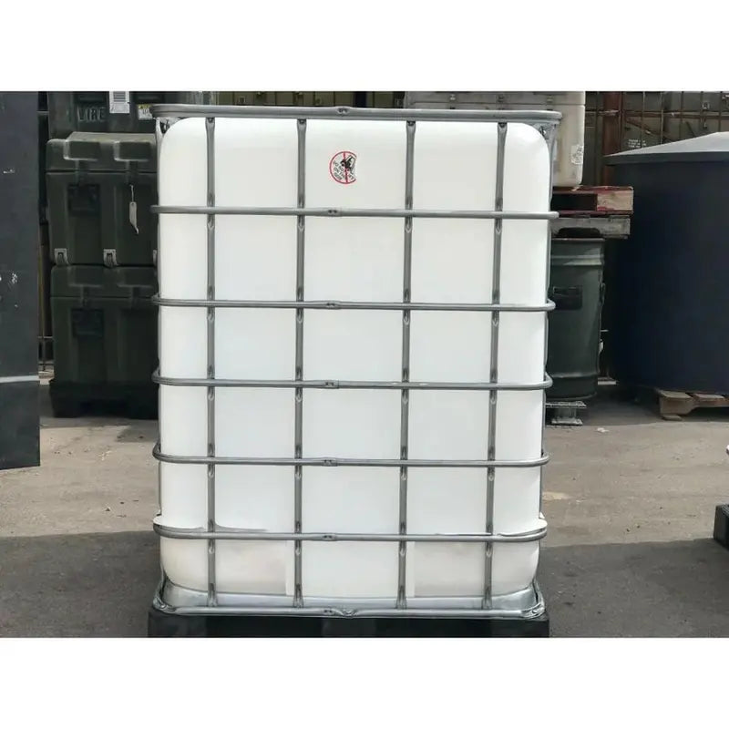 Schutz 330-Gallon Food-Grade IBC Tank - NSF-Certified For Drinking Water And Rainwater Harvesting
