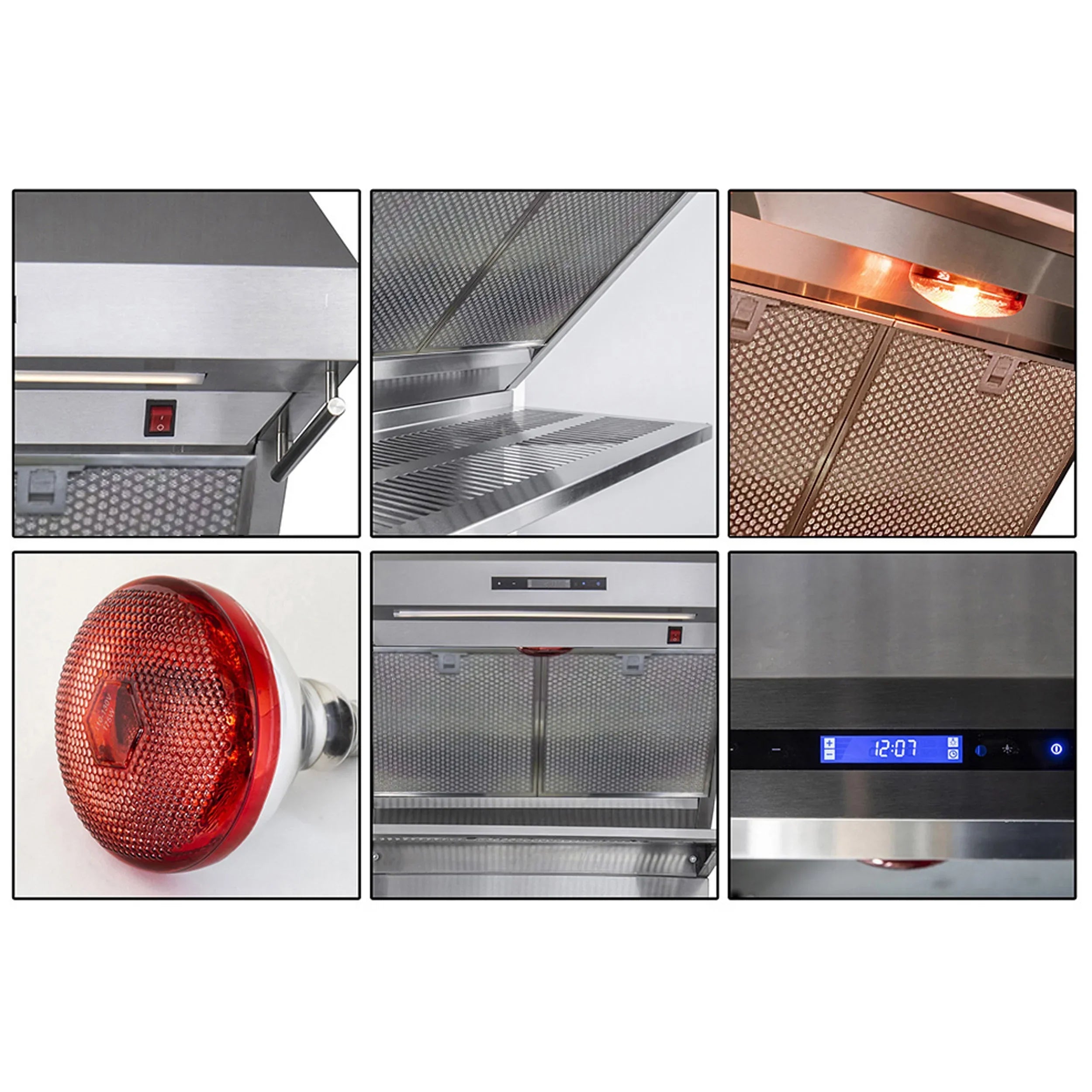 Savona 30in Wall Mount Range Hood With Hybrid Filters And Back Splash