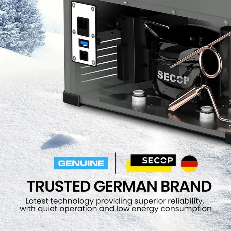 Gecko 75L Dual-Zone Portable Fridge Freezer - GK-FT7