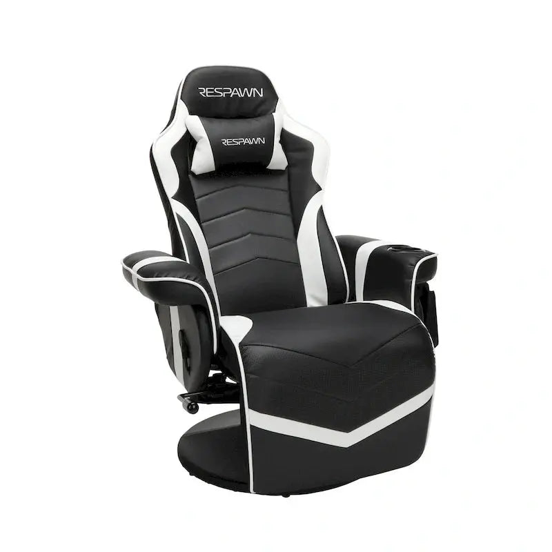 RESPAWN 900 Racing Style Gaming Recliner Chair With Integrated Footrest